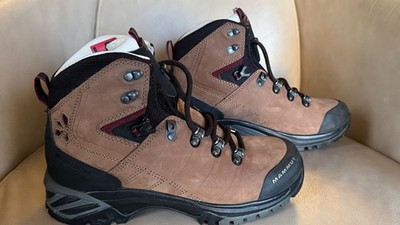 Mammut Raichle Leather Boots Motion Control Sz US 8 EU 40 UK 6.5 NEW PD Cage
