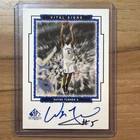Wayne Turner 1999 SP Top Prospects #WT Auto Vital Signs Kentucky Wildcats