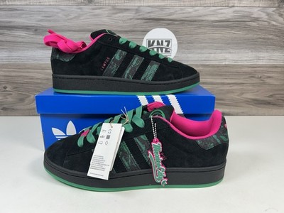 *Adidas Campus 00s Black Green Shock Pink (HP3563) Men's World Cup Mexico City
