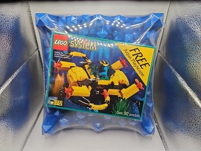 VINTAGE 1996 LEGO 1728 (6135) AQUAZONE CRYSTAL CRAWLER With PLAYSCAPE NEW SEALED
