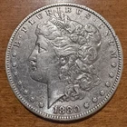 1880-O Morgan Silver Dollar $1 - 90% Silver US New Orleans Mint Coin Circulated