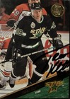 Trent Klatt Dallas Stars autographed hockey card (1993 The Leaf Set #14) — photo 1
