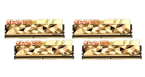 64GB G.Skill DDR4 Trident Z Royal Elite Gold 3600Mhz PC4-28800 CL16 1.35V (4x16) - Picture 4 of 5