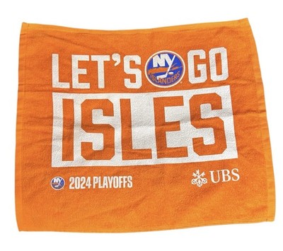 New York Islanders 2024 Stanley Cup Playoffs Game 3  Lets Go Isles  Rally Towel
