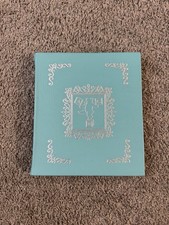 Tiffany  Co. Baby Journal Tiffany Blue Leather Cover New