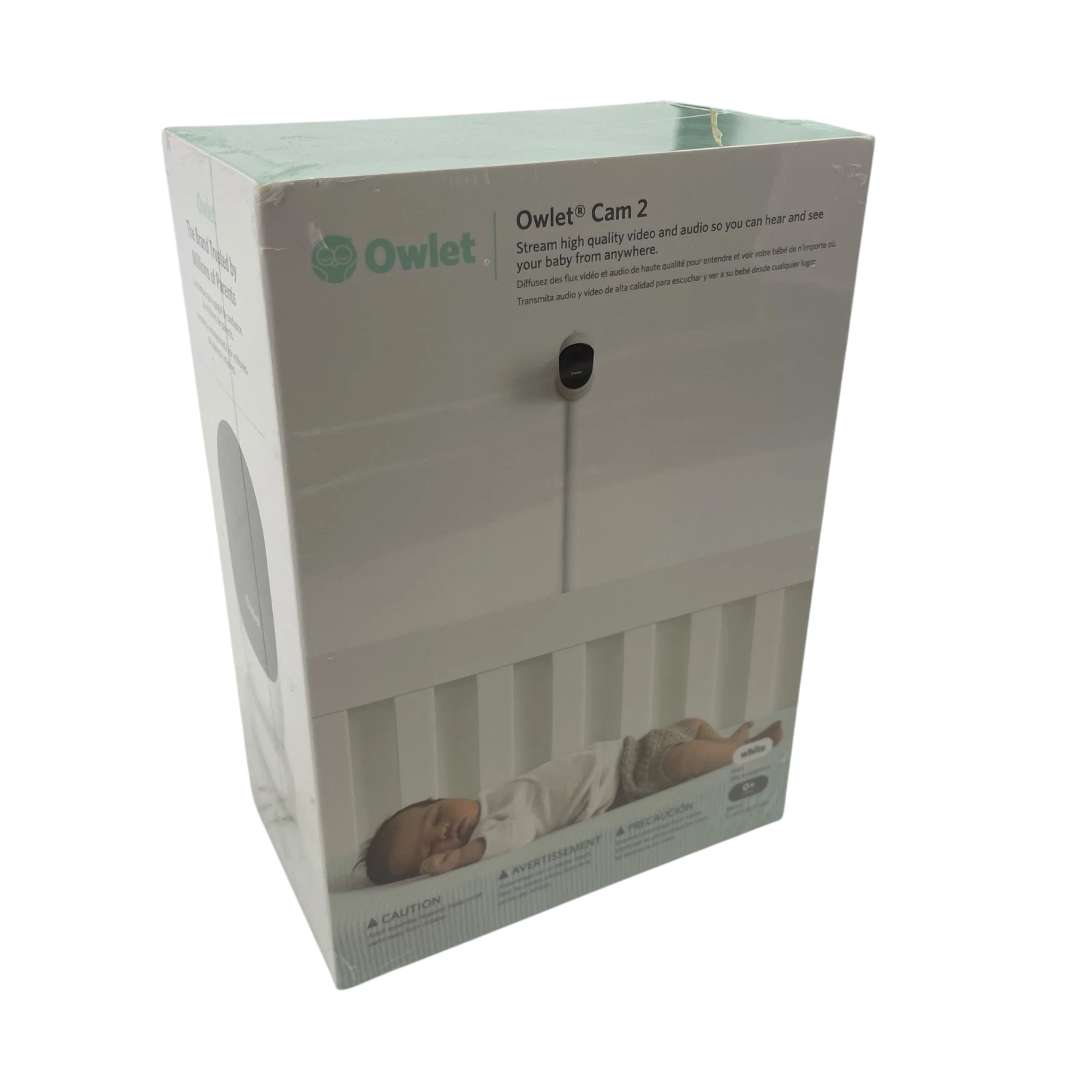 Owlet Cam 2 Smart Baby Monitor HD Video White #2770 (AR)
Opens in a new window or tab