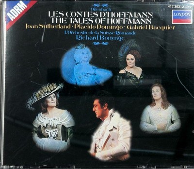 Offenbach   Les Contes D'Hoffmann CD 1986 Opera London Sutherland Domingo