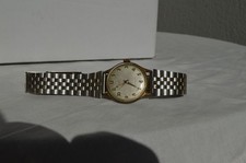 Montre LOV Mle Précision Années 1950-75 Mécanique Plaquée or Vintage Homme
