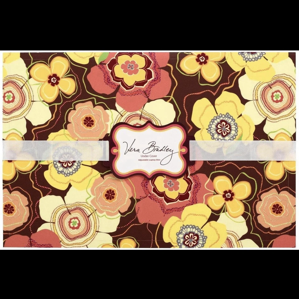 Vera Bradley Under Cover Laptop Skin BUTTERCUP & VIVA LA VERA Paquete Foto 3 de 4