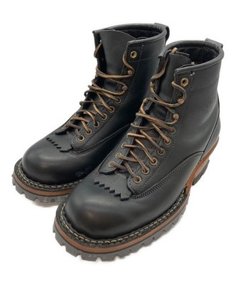 WHITE'S BOOTS 6' SMOKE JUMPER LTT Boots, Black Leather, Men's