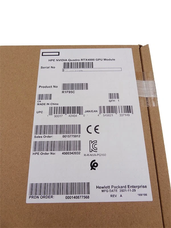 HP R1F95C NVIDIA Quadro RTX4000 GPU Module for HPE *NOB* - R1F95A, P11603-001 - Image 2 of 2
