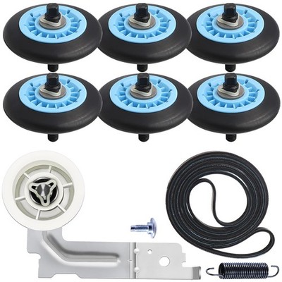 Upgraded Dryer Repair Kit Compatible with Black, Blue, White and Silver 