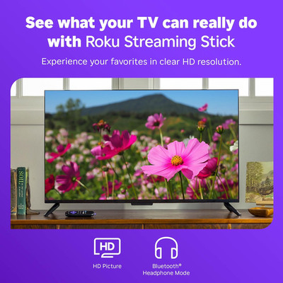 Streaming Stick HD   HD Streaming Device for TV with  Voice Remote, Free & Li...