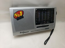 Borg Johnson HS-912R 12 Band FM/TV/MW/SW1-9 Portable Receiver. Tested And Works