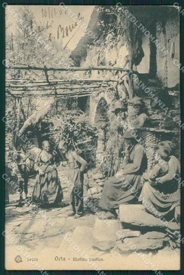 Novara Orta San Giulio postcard QZ2413