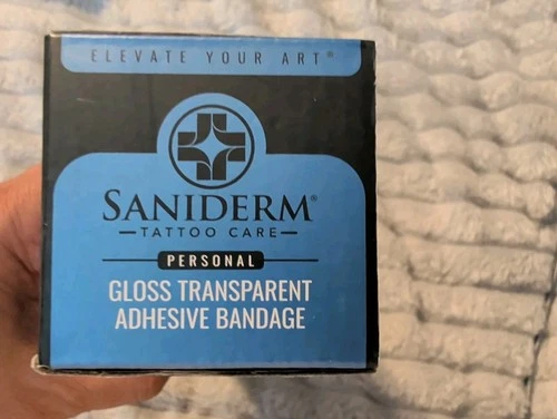 Saniderm Original Tattoo Aftercare Bandage Personal Roll (10 in x 2 yd) image 5