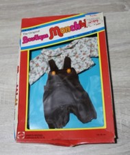 1974 Original Boutique Monchhichi 8  COUNTRY KID Outfit clothes SEKIGUCHI Mattel