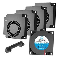 40mm Blower Fan 5V, 3D Printer Micro 5 Volt Fans Blower 4010 Dual Ball
