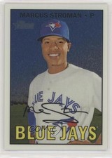2016 Topps Heritage High Number Chrome 955/999 Marcus Stroman #THC-711 2u3