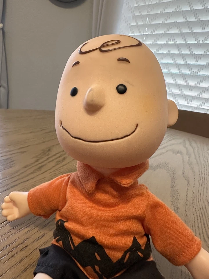 Muñeca de goma Charlie Brown vintage de 10” años 50 Foto 4 de 4