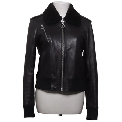 Allsaints, Lederjacke, Damen, Größe: 38, CARPEN BOMBER, Schwarz #SB7