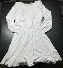 Madewell Women’s Size 0 Ruffle Shoulder Light Purple Mini Dress