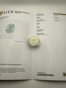 GIA Certified Green Beryl, 1.87cts, Oval, Transparent, VS
