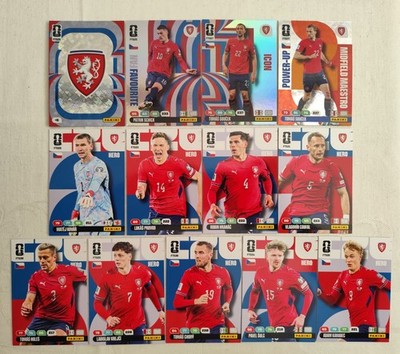 Panini Adrenalyn XL FIFA World Cup 2026 Team Set Czechia Full 13 Karten Czech