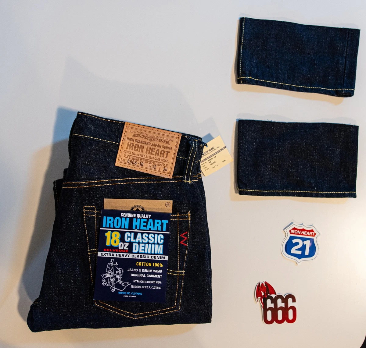 Iron Heart Regular 32 Size Jeans for Men for sale | eBay