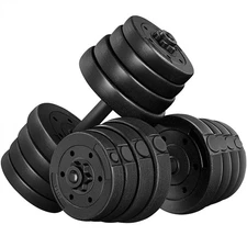 Dumbbell Weight Set 66 LB Adjustable Dumbbell for Men Home Gym Strength Workout