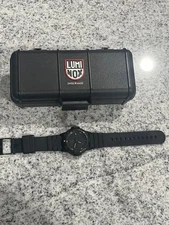 Luminox Leatherback Sea Turtle 39mm Black Carbon Compound Case - BLACKOUT