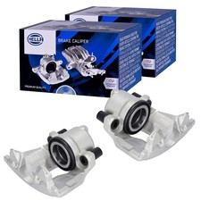 2x HELLA BREMSSATTEL VORDERACHSE passend für OPEL ASTRA G+H COMBO CORSA E MERIVA
