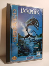 Ecco the Dolphin Sega CD Complete CIB Manual w/ Reg Card & Foam Block