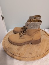 MICHAEL Michael Kors Alistair Bootie Brown Women's 7 Good Condition