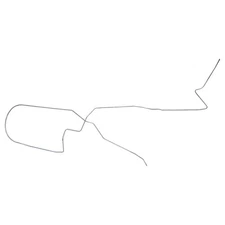 1978-1982 Chevrolet Corvette Return Fuel Line 1/4 Stainless Steel