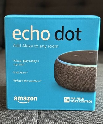 Amazon Echo Dot (3rd Generation) Smart Speaker - Charcoal - New & Sealed Box