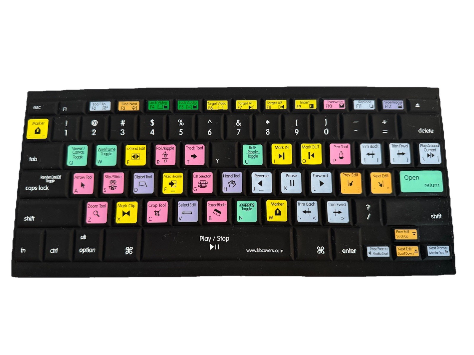 Apple Magic Keyboard Cover Skin for Final Cut Editing from kbcovers.com