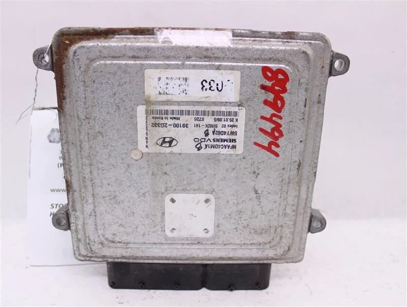 Computadora ECU ECM HYUNDAI SONATA 2009 09 2010 10 AUTO 391002G332 899494 Foto 2 de 4