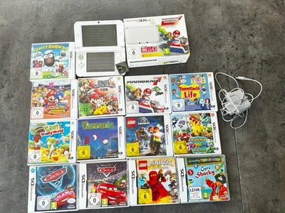 Nintendo 3DS XL mit 13 Spielen Und R4-Karte - Bild 1 von 4