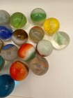 Vintage Mixed Glass Marbles Estate Collection Lot of 25 As Found Swirls Auction — photo 8