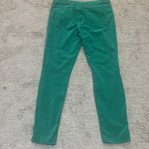 Pantalones de mezclilla para mujer J Brand 29 verde esmeralda pierna ajustada 8706 - Imagen 7 de 9