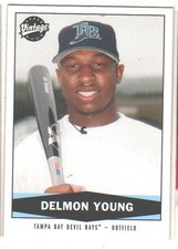 ⚾ Delmon Young Pick Your Favorite (Drop Down) Rookie RC Gold S/N Tampa Bay Rays