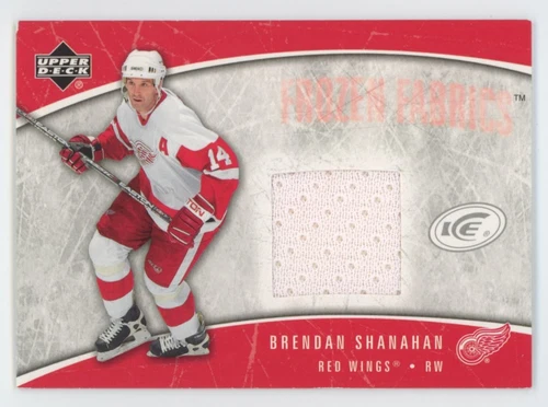 2005-06 5x7 Brendan Shanahan Jersey 1 color Detroit Red Wings #FF-BS