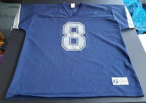 troy aikman blue jersey