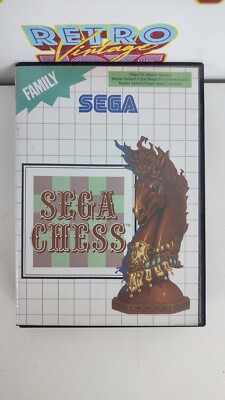 Sega Chess Master System Family Master System 2 II Sega 8 Bit Cartridge New PAL