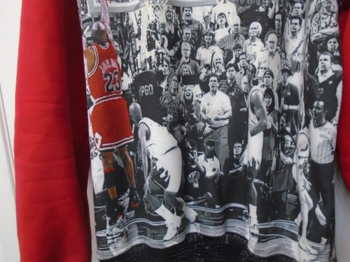 Post Game Jordan Last Shot Hoodie Men Size 2XL Black/Red - Picture 8 of 9
