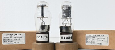 1626-JAN/VT137 Hytron Made in U.S.A Amplitrex Tested Qty 1 Match Pair