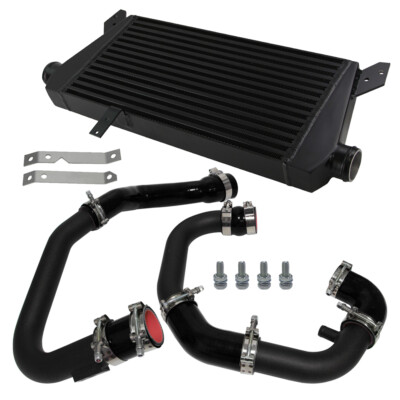 Front Mount Ladeluftkühler + Rohrsatz für Audi A4 1.8T Turbo B6 Quattro 02-06