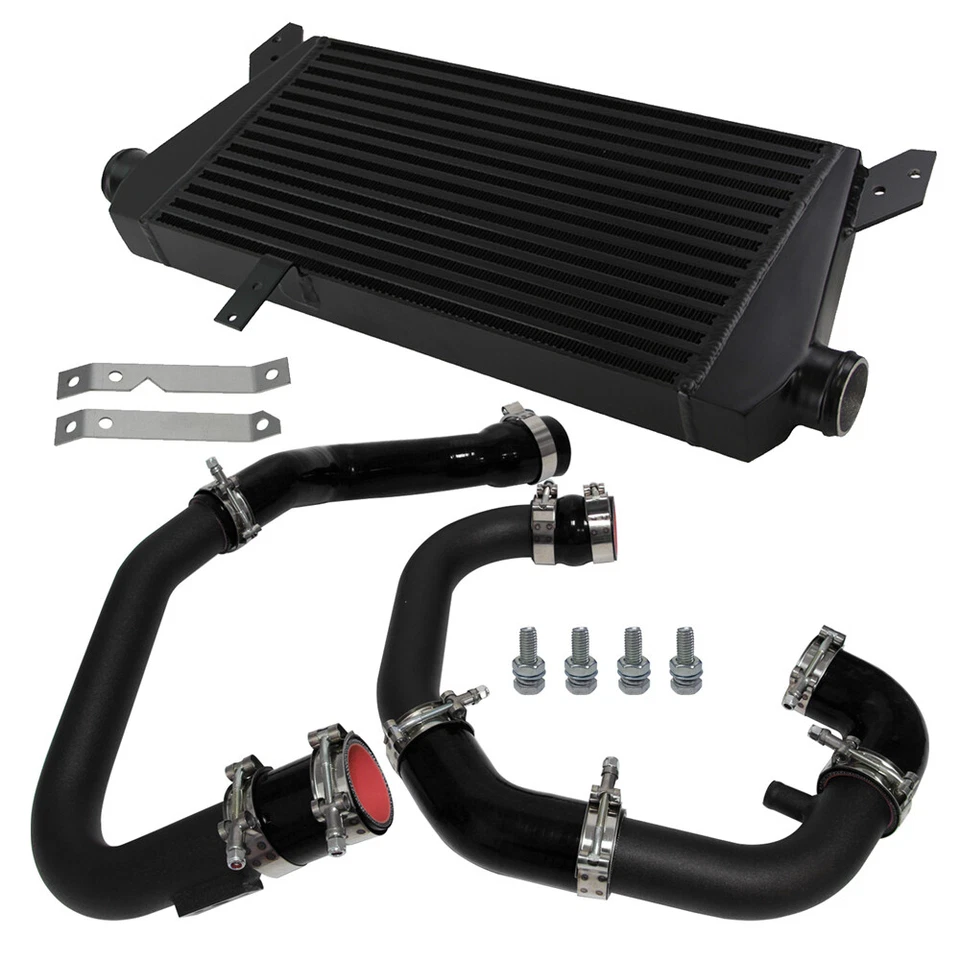 Front Mount Intercooler+Pipe Kit For Audi A4 1.8T Turbo B6 Quattro 2002-2006 BK - Image 3 of 4