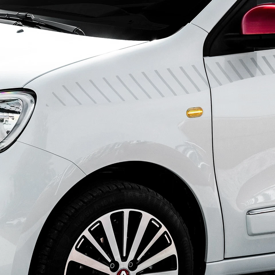 WEISSE LED Seitenblinker Renault Twingo I II III 1 2 3 Clio Dacia - Bild 4 von 4